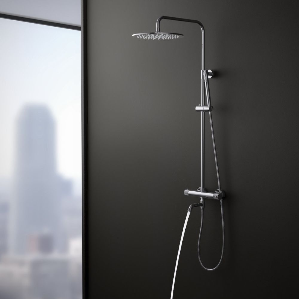 Душевая система с термостатом Timo Saona хром (SX-2380/00), артикул SX-2380/00