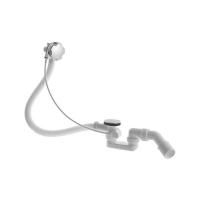 Слив-перелив, Duravit, D-Code, диаметр слива, мм-52, цвет-хром, для ванн D-Code с боковым выпуском