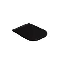 GLOBO Genesis Сиденье для унитаза GNS02/GN001, быстросъемное, цвет nero opaco/хром (микролифт)