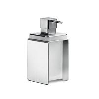 Colombo Over Дозатор для жидкого мыла настольный, цвет: матовая сталь/матовое стекло Colombo Over Дозатор для жидкого мыла настольный, цвет: матовая сталь/матовое стекло