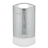 Душевая кабина Niagara Eco NG-7308-08 90х90 стекло матовое задняя стенка Белая Душевая кабина Niagara Eco NG-7308-08 90х90 стекло матовое задняя стенка Белая