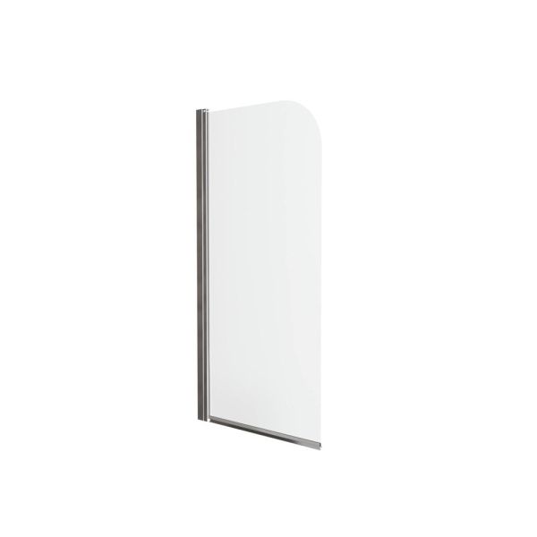 Шторка на ванну распашная Knotlor BS070CG0C 140х70, хром