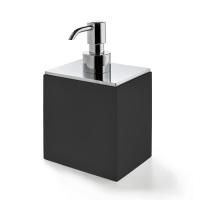3SC BeMood Black Дозатор настольный 10хh16,5х8 см, цвет черный/хром 3SC BeMood Black Дозатор настольный 10хh16,5х8 см, цвет черный/хром