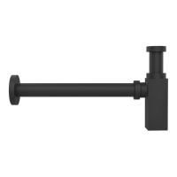 Gessi Eleganza Сифон для раковины квадратный, под донный клапан, цвет: Black XL