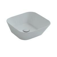 SIMAS WAVE Раковина 420х420х165 мм., для установки на столешницу, без отверстий для смесителя, цвет tela matt