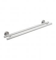 Полотенцедержатель, Сунержа, КАНЬОН, двойной, ширина, мм-600, глубина, мм-101, высота, мм-50, тип установки-настенный, материал-нержавеющая сталь, цвет-флок красный