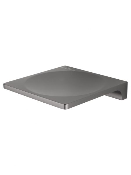 Мыльница с держателем WONZON & WOGHAND ECLIPSE, Темный графит (WW-9124-BGM)