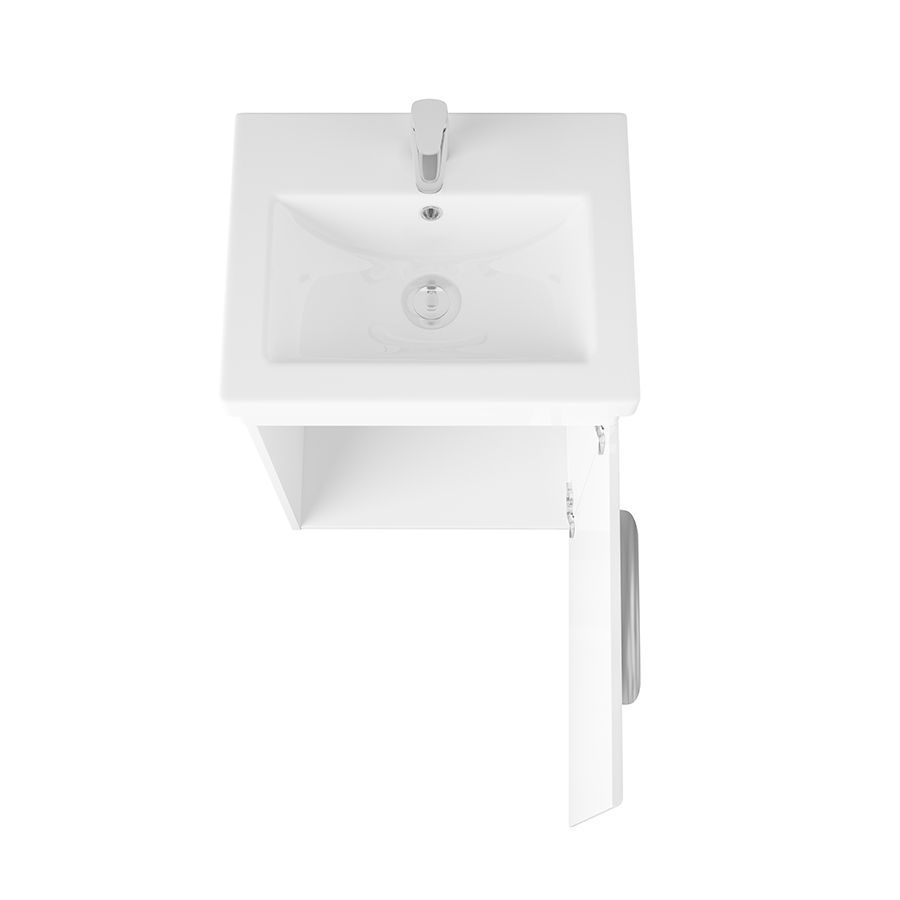 Тумба Vind lucka 50, белый лак