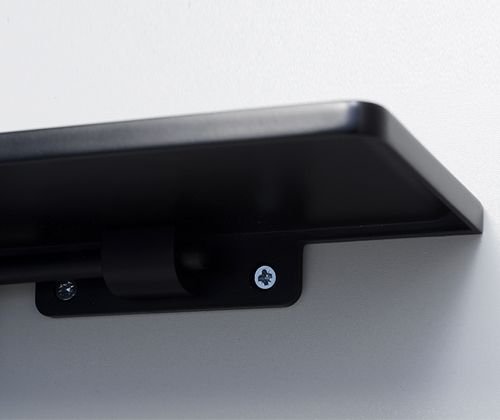 Держатель туалетной бумаги WasserKRAFT Abens K-1525 Черный глянцевый