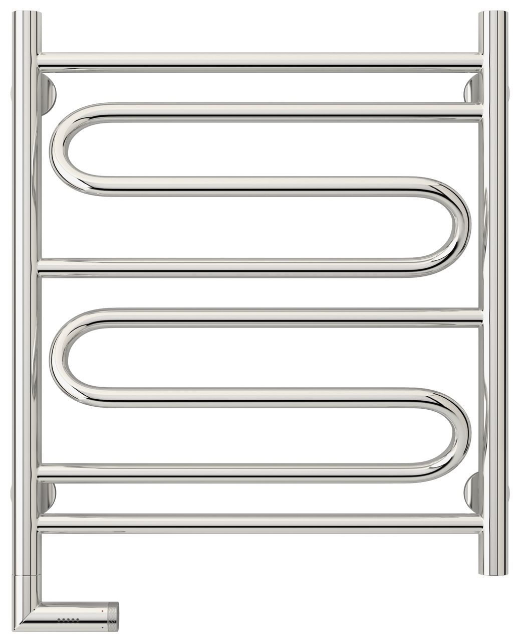Полотенцесушитель электрический "ЭЛЕГИЯ 2.0" 600х500 / МЭМ левый (Без покрытия)