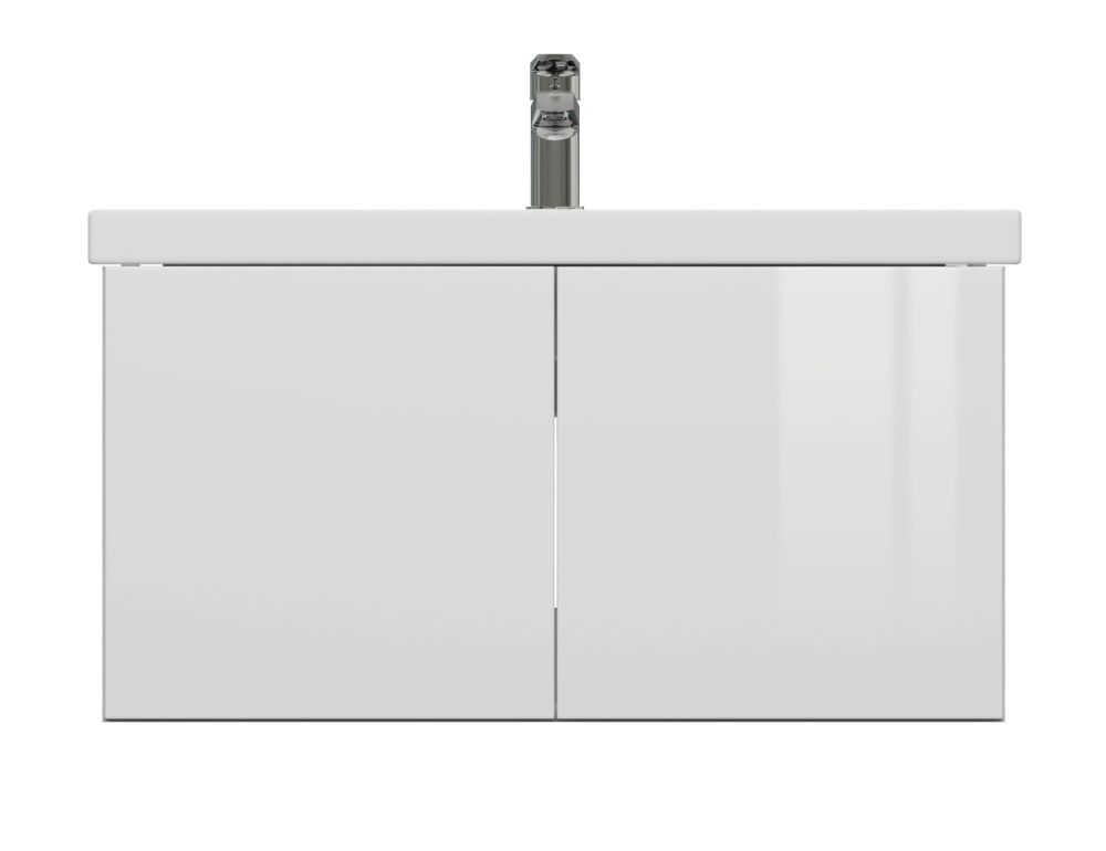 Тумба подвесная Cersanit COLOUR 80 белый под раковину S-UM-COM80/1-w (COMO 80) (64259), артикул 64259
