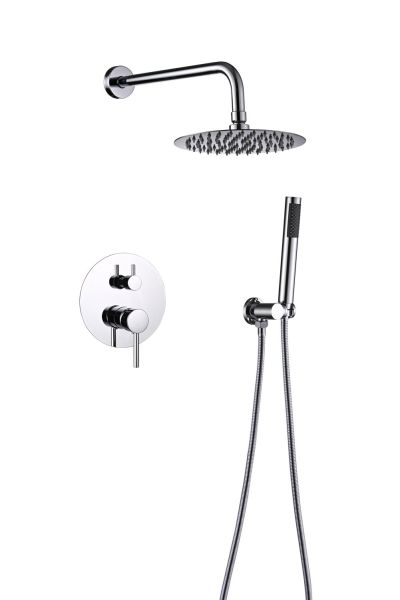 Душевая система ПСМ-Профсан с тропическим душем встраиваемая тип См-ДшОРЗШтШл (PSM-ST-02)