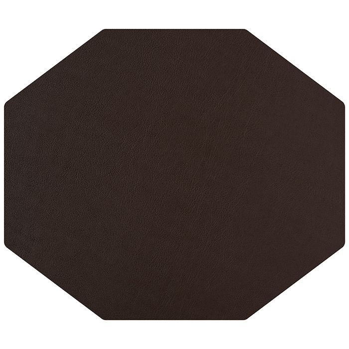 ADJ Шестиугольный плейсмат, 44,5x38 см., цвет: капучино/шоколад