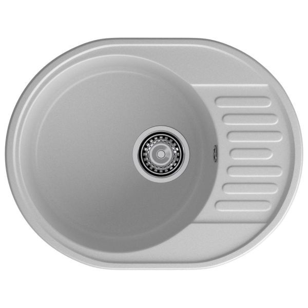 Кухонная мойка GranFest QUARZ 58, серый
