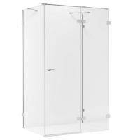 Душевое ограждение NEW TRENDY EVENTA R 100x80x200 EXK-0183 (хром)