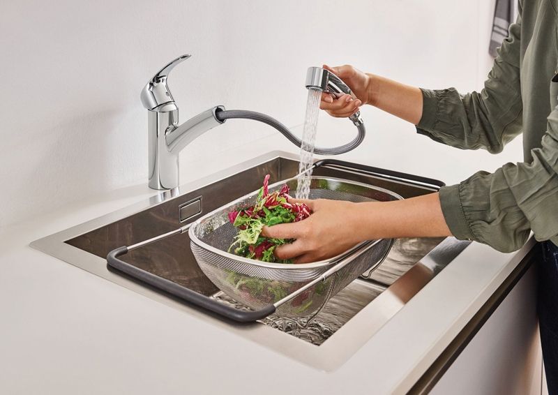 Смеситель для кухни Grohe Eurosmart 30305000 Хром Смеситель для кухни Grohe Eurosmart 30305000 Хром