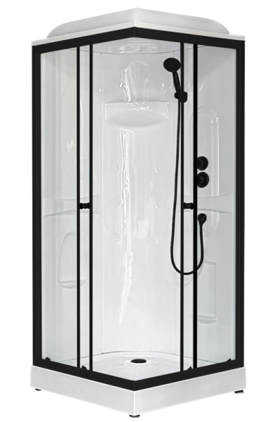 Душевая кабина Royal Bath RB 90HP1-T-BL (прозрачное)