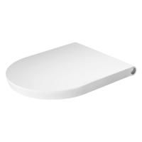 DURAVIT WHITE TULIP Сиденье с крышкой для унитаза, с автоматическим закрыванием, петли хром, цвет белый