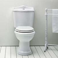 AZZURRA JUBILAEUM унитаз моноблок 75*40см слив в стену, цвет белый с креплением к полу