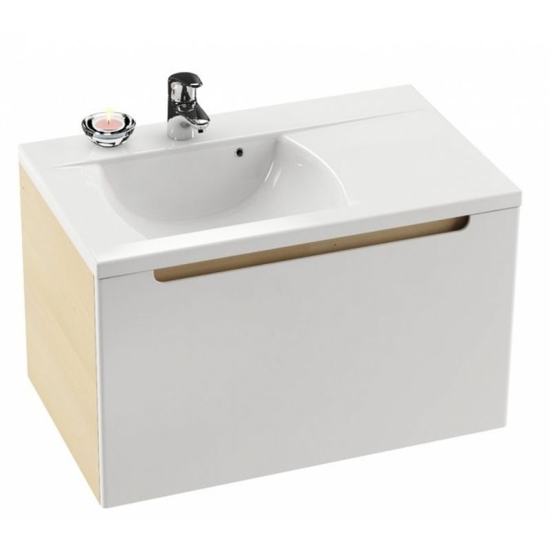 Раковина Ravak Classic 80 белая L Раковина Ravak Classic 80 белая L