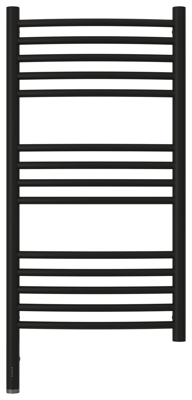 Полотенцесушитель, Сунержа, Богема 3.0, выгнутая, электрический, ширина, мм-432, глубина, мм-88, высота, мм-924, межосевое расстояние-400, нагревательный элемент-ТЭН, подключение-нижнее слева, электрокомплект-МЭМ, мощность, Вт-300, материал-нержавеющая ст