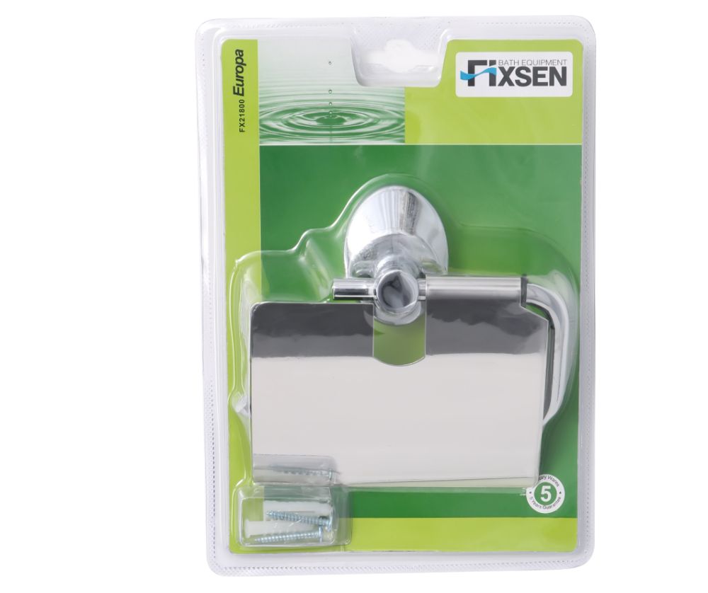 Держатель туалетной бумаги Fixsen Europa FX-21810 Хром, артикул FX-21810