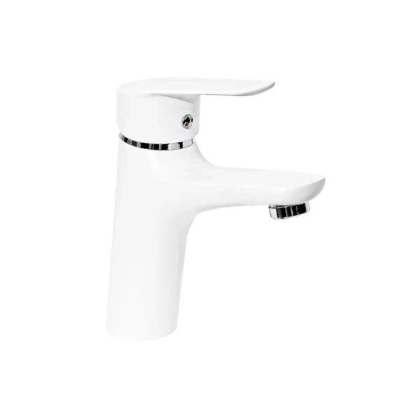 Смеситель для раковины Славен СЛ-ОД-Г1Б, белый