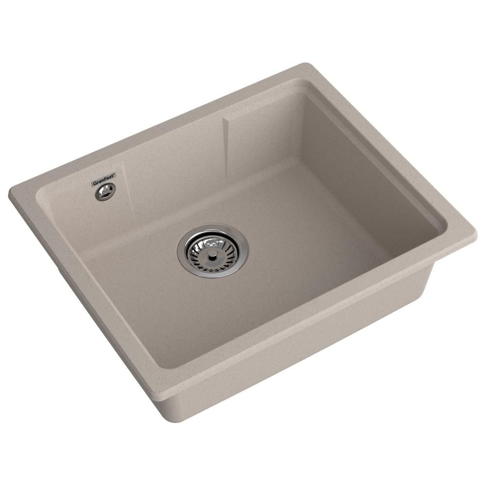 Кухонная мойка GranFest URBAN 4555, песочный, артикул 4555 песочный