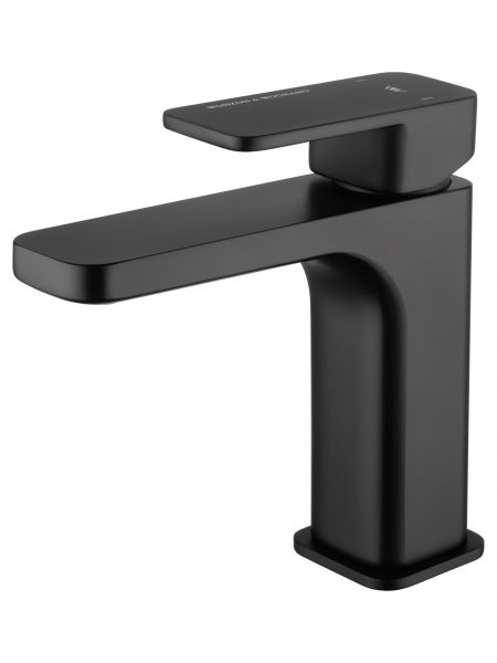Смеситель для раковины WONZON & WOGHAND ARNIE, Черный матовый (WW-691101-MB)