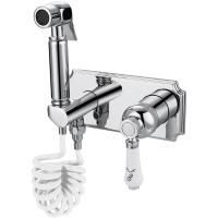 Гигиенический душ со смесителем Elghansa Classicline 15C0686 (Set-59) Хром Гигиенический душ со смесителем Elghansa Classicline 15C0686 (Set-59) Хром