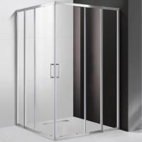 Душевой уголок Cezares Molveno AH-22 130х120 MOLVENO-AH-22-130/120-C-Cr-IV профиль Хром стекло прозрачное