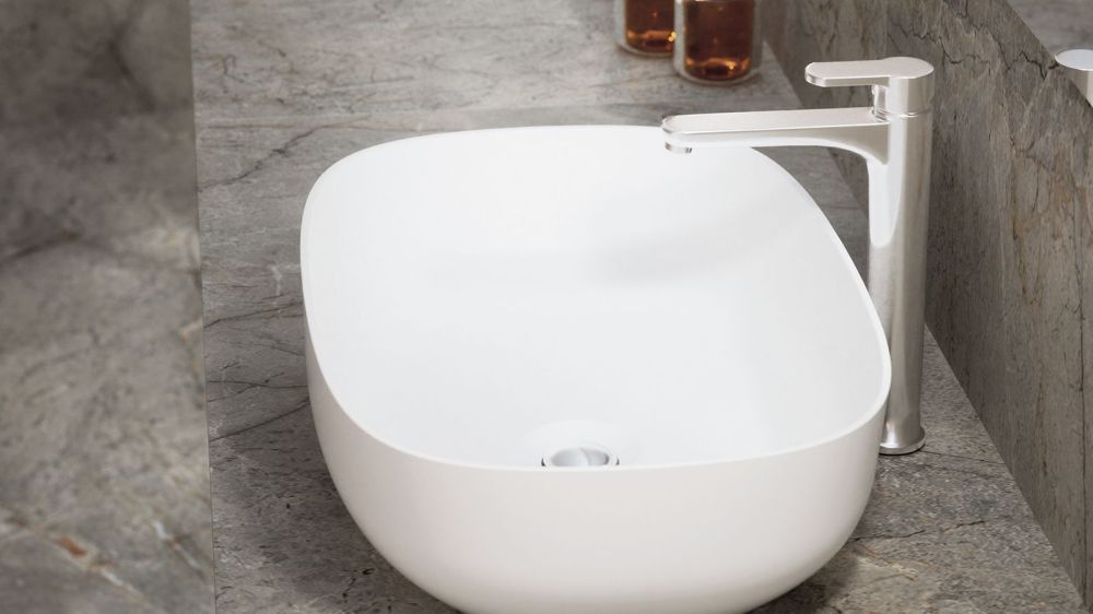 Zenon Duero, накладная раковина прямоугольной формы, 45,7х32,8х12,2 см, цвет белый матовый, артикул 4000.000.000.000.09341