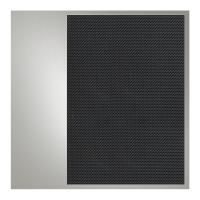 GESSI BINARIO Модуль 200х200 мм., аудио Bluetooth, проигрывание с мобильных устройств, установка Easy-Fix, цвет Mirror Steel