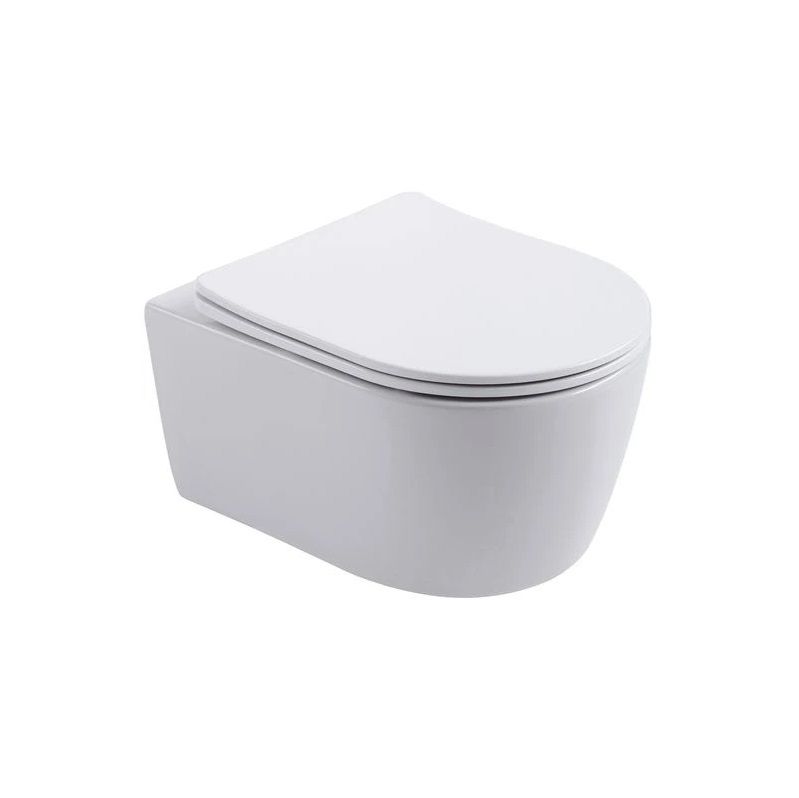 Унитаз подвесной AQ1106T-00 ЕВРОПА TORNADO 490*360*250мм, тонкое сиденье с механизмом плавного закрывания, крепеж Унитаз подвесной AQ1106T-00 ЕВРОПА TORNADO 490*360*250мм, тонкое сиденье с механизмом плавного закрывания, крепеж