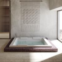 Гидромассажная ванна, Jacuzzi, Sharp Extra, ширина, мм-2000, глубина, мм-1500, высота, мм-650, тип установки-пристенный, угловой, встроенный, в нише, форма-прямоугольная, гидромассаж-Rainbow + Clean System: 3 форсунки TargetPro, 18 форсунок Twir, 4 форсун