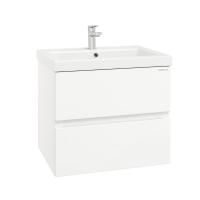 Тумба Onika Эвада 70 подвесная, белая (ум. Como 70)