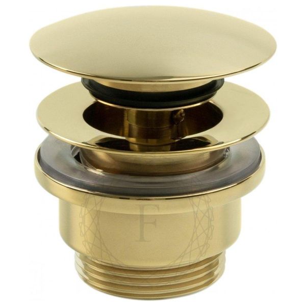 Донный клапан для раковины FILARETE FL75GO, золото