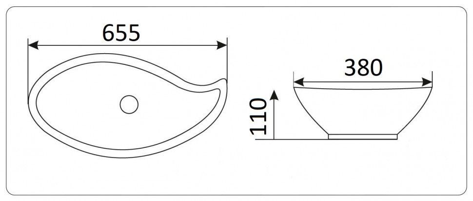 Умывальник CeramaLux 9052