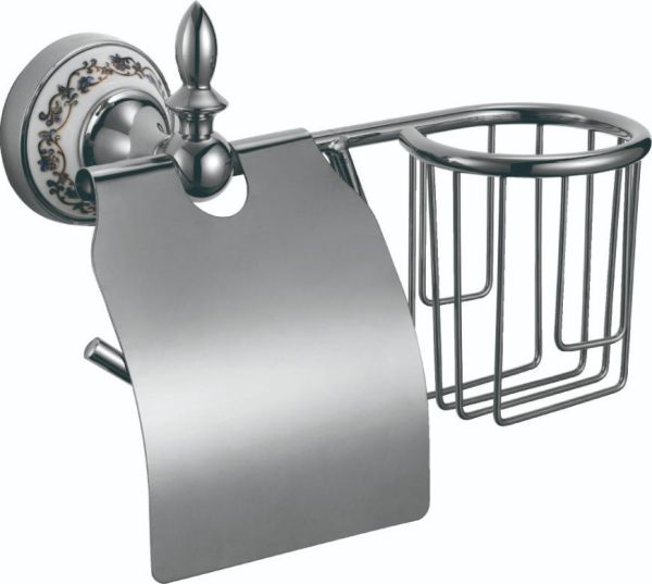 Держатель для туалетной бумаги и освежителя Savol S-L06851A, хром
