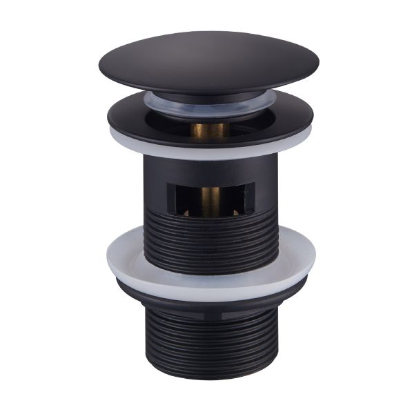 Донный клапан для раковины Raglo R600.03.06, черный