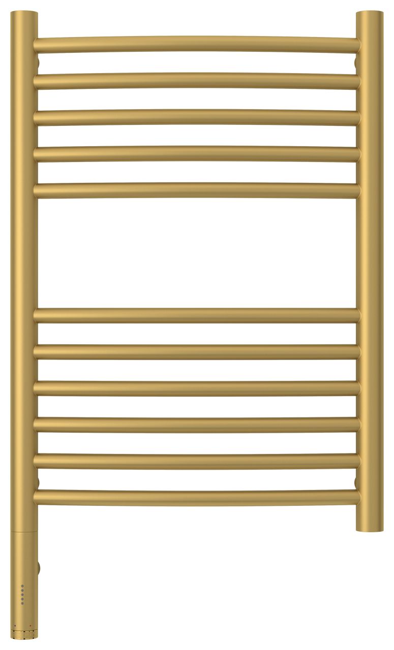 Полотенцесушитель электрический "БОГЕМА 3.0" 600х400 / МЭМ левый (Матовое золото)