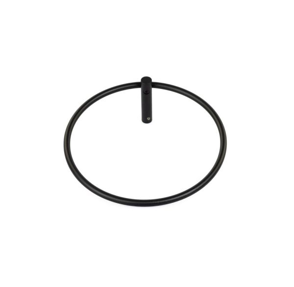 Stil Haus Hashi, полотенцедержатель - кольцо, цвет чёрный матовый