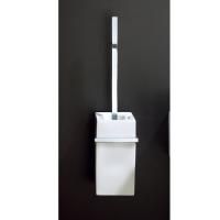 Decor Walther DW 6201 Туалетный ершик h44см, подвесной, фарфор, цвет: белый / хром ЗАКАЗ ПО ЗАПРОСУ