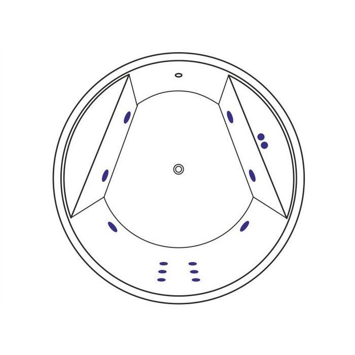 Ванна EXCELLENT Great Arc 160 "LINE" (золото)