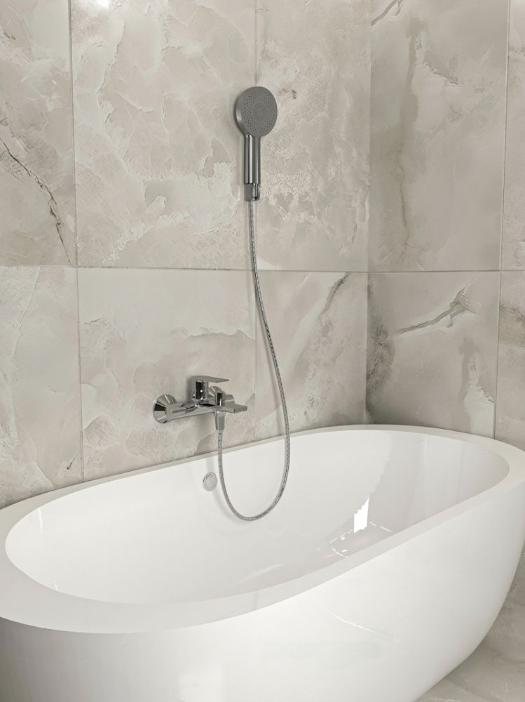 Смеситель для ванны Knotlor KN-32, хром, артикул KN-32