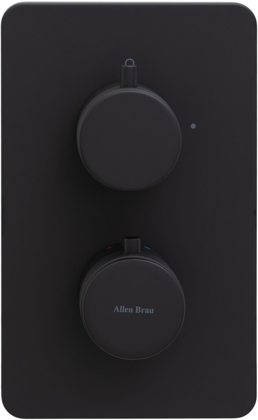 Смеситель для душа Allen Brau Priority 5.31113-31 (с внутренней частью, 1 выход) черный матовый, артикул 5.31113-31
