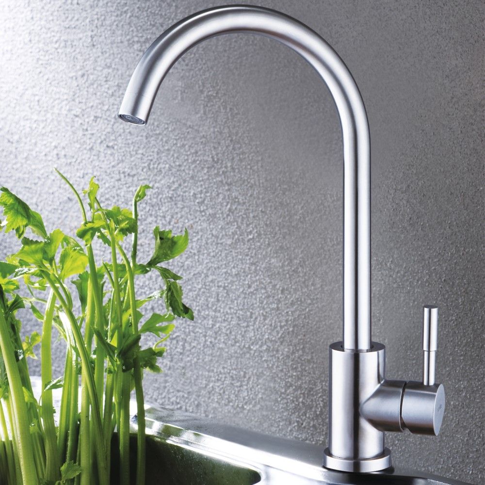 Смеситель для кухни G.Lauf ZAP4-A090, нержавеющая сталь