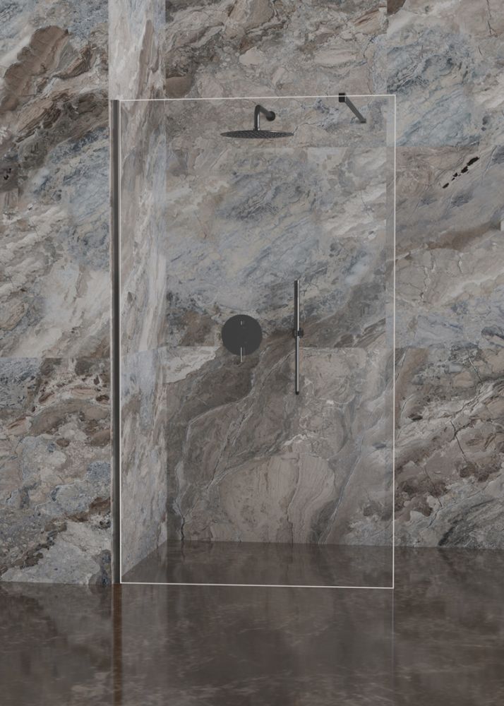 Душевая система встраиваемая Knotlor SS-26/GM, вороненая сталь, артикул SS-26/GM