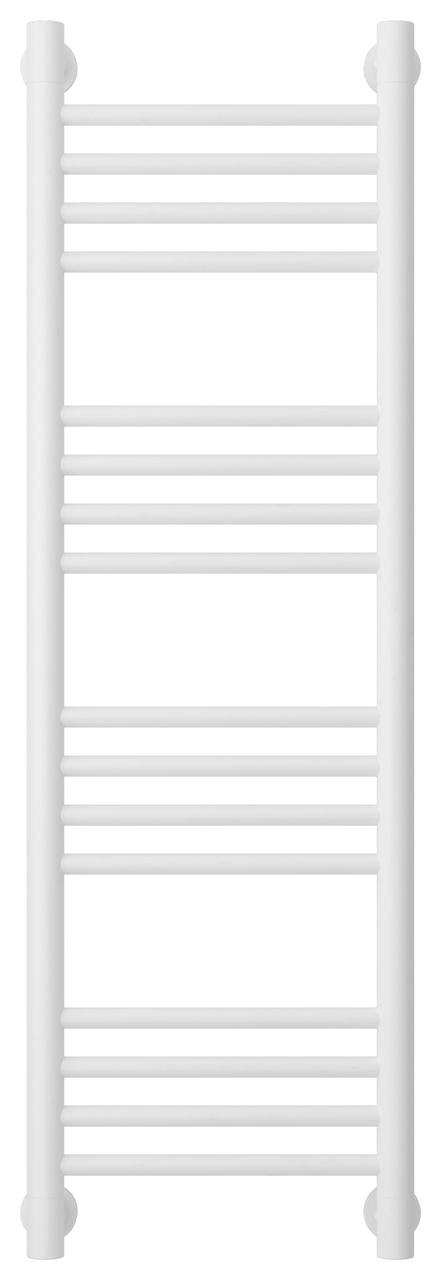 Полотенцесушитель водяной "Богема+" прямая 1000х300 (Матовый Белый)