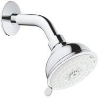 Верхний душ GROHE New Tempesta Rustic 100 IV с душевым кронштейном, хром (26089001) Верхний душ GROHE New Tempesta Rustic 100 IV с душевым кронштейном, хром (26089001)